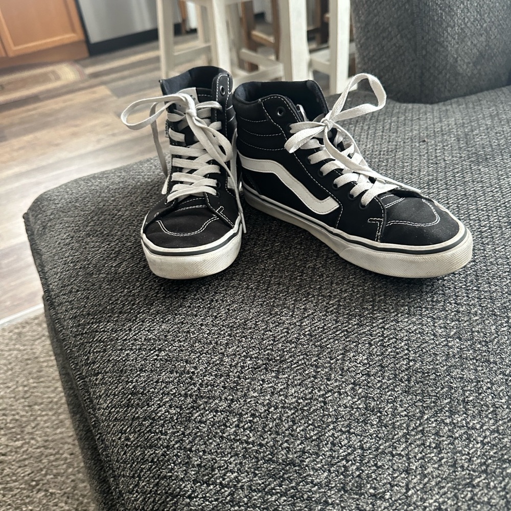 Vans Black and White Women's Sneakers